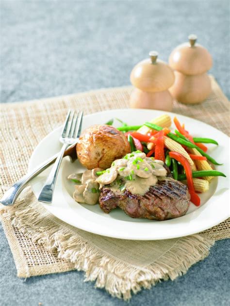 Steak With Mushroom Sauce Healthy Food Guide