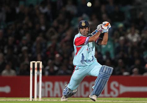 MS Dhoni was Man of the Match in the Cricket for Heroes charity game ...