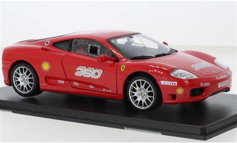 Diecast Model Cars Ferrari 360 Modena 118 Hot Wheels Elite Modena