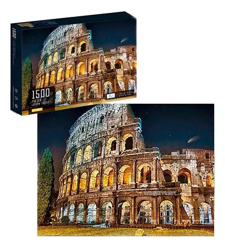 Puzzle Rompecabezas 1500 Piezas Coliseo Romano Hao Xiang Sk Envío gratis