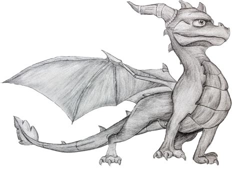 My Spyro Drawing Spyro The Dragon Fan Art 40136073 Fanpop