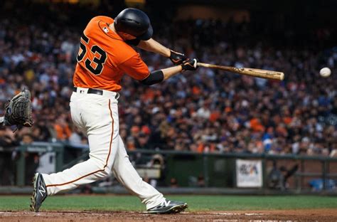 San Francisco Giants Austin Slater For 2018 Nl Rookie Of The Year