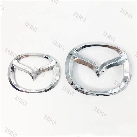 ZR For 1 X ABS MAZDA Logo Car Auto Front Rear Trunk Emblem Badge