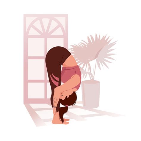 Ejercicios De Flexibilidad De Espalda Mujer Haciendo Ejercicio Y