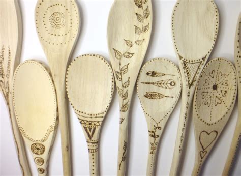 Engraved Wooden Spoons - New England Today