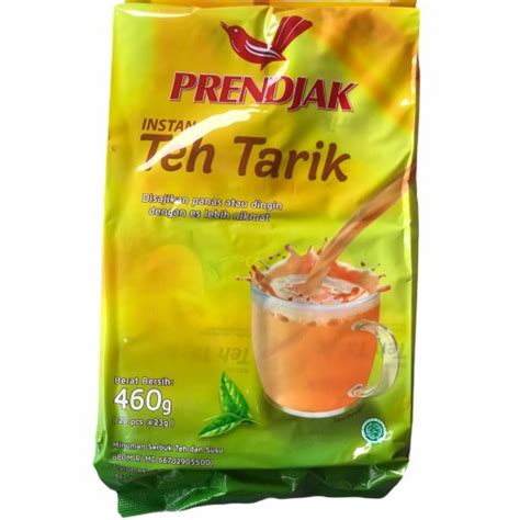 Jual Teh Tarik Prendjak Instan 460 Gr 23 Gr X 20 Sachet Shopee