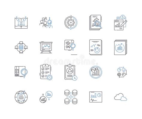 Performance And Efficiency Line Icons Collection Optimize Streamline