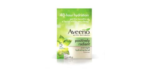 Aveeno® Positively Radiant Overnight Hydrating Facial Reviews 2019