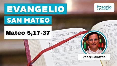 Evangelio Seg N San Mateo Padre Eduardo Youtube