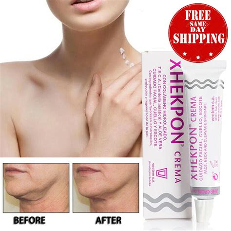 XHEKPON Cream Face Neck Cleavage Skincare Hydrolyzed Collagen Firming