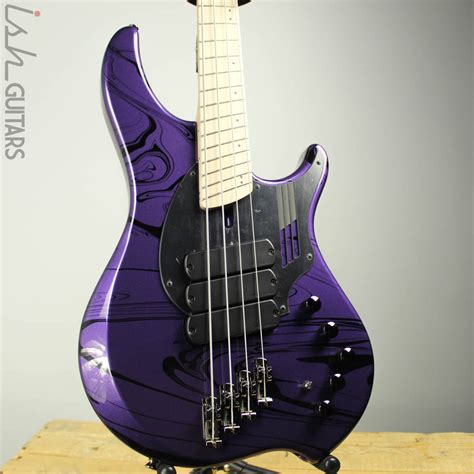 2019 Dingwall NG3 4 String Bass Purple Swirl – Ish Guitars