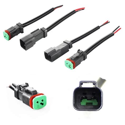 Deutsch Connector Kits Tool Female Automotive Dt Series For LED Light