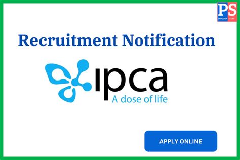 IPCA Laboratories Hiring For Multiple Job Openings Experienced Candidates