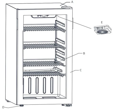 Euhomy Br Br H Beverage Refrigerator Instruction Manual