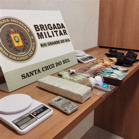 Brigada Militar De Santa Cruz Do Sul Realiza Pris O De Homem Por