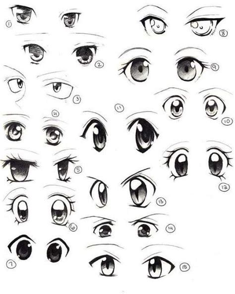 Aprende Como Dibujar Ojos Anime Paso A Paso Dibujos De Ojos Como