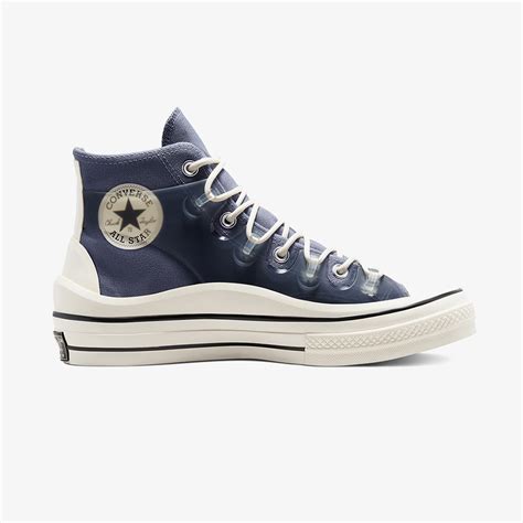 Converse Chuck 70 Utility Hi Unisex Gri Sneaker Kadin Spor Ayakkabı