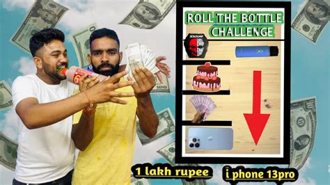 Roll The Bottle Challenge Win Iphone 1 Lakh Cash Tik Tok Funny Game