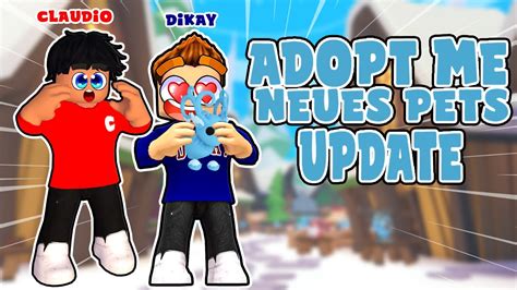 Mit Claudio Neues Update Neue Pets Checken In Adopt Me O Youtube