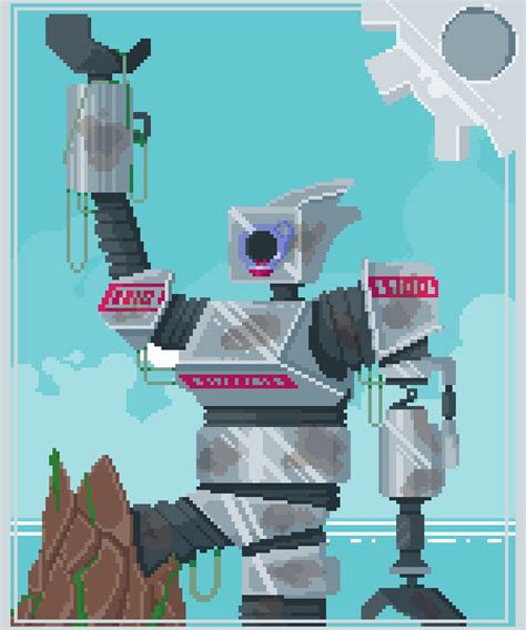 Pixilart Robot Boyo By W Ah