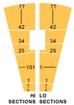 Interactive Rose Bowl Seating Chart with Seat Views | TickPick