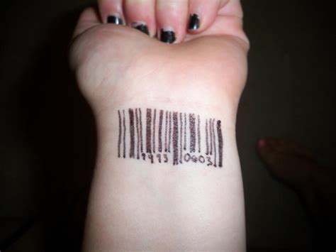 Pen Tattoo: Barcode by bueatiful-failure on DeviantArt