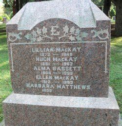 Hugh MacKay 1881 1962 Memorial Find A Grave