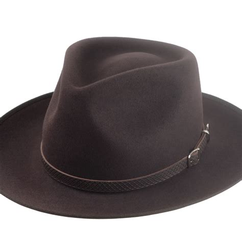 Custom Mens Western Fedora The Ulysses Agnoulita Hats