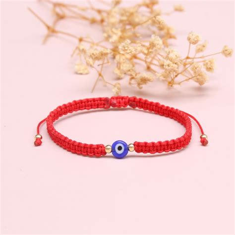 Pulsera Hilo Rojo Ojo Turco Joyas Nelly Salas