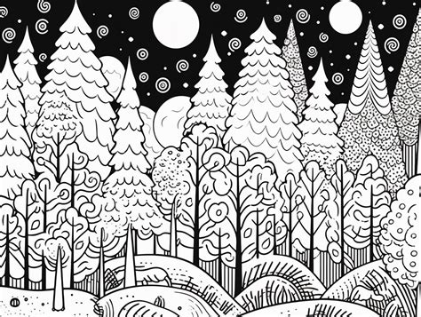 Woodland Coloring Experience Coloring Page