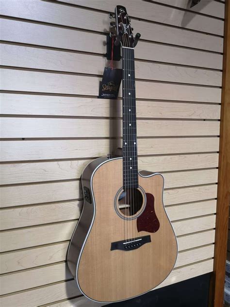 Seagull Maritime Sws Cw Gt Presys Ii Dreadnaught Acoustic Electric