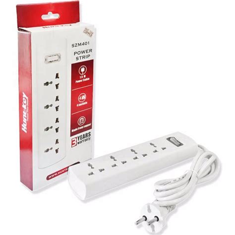 Huntkey Socket Surge Protector Power Strip Power Extension Szm