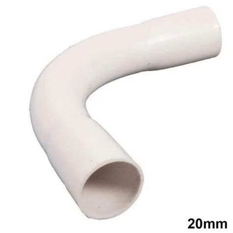 90 Degree Female 20mm White PVC Pipe Bend At Rs 6 Piece In Sahibabad