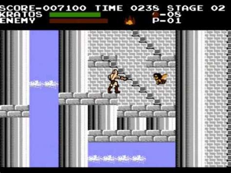 God Of War 2 Castlevania Nes ROM Hack LzQukFAIL YouTube