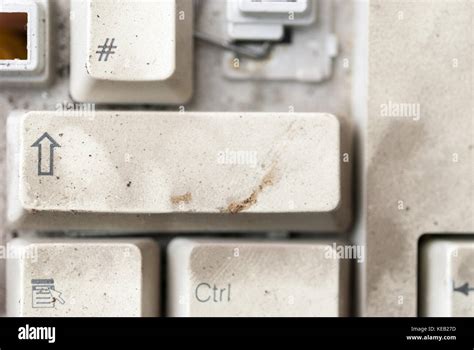 Old Broken Pc Computer Keyboards Stock Photo Alamy