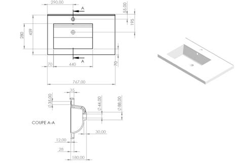 Meuble Simple Vasque 80cm Saturn 2 0 Blanc Brillant Sans Miroir