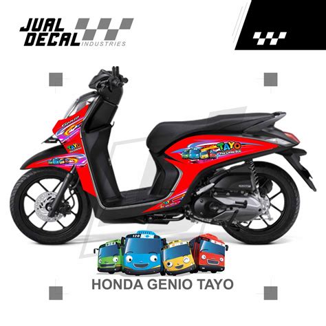 Jual Striping GENIO TAYO Stiker Honda Genio Variasi Sticker Variasi