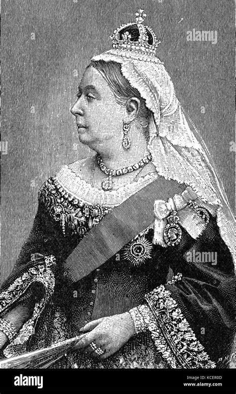 Portrait Of Queen Victoria 1819 1901 Queen Of Great Britain And