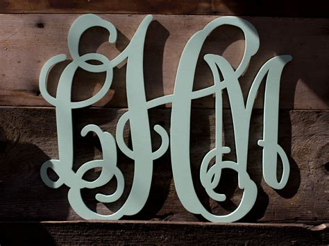 Painted Vine Monogram