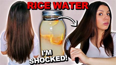 This Is What Real Rice Water Did To My Hair My Results And Experience Youtube