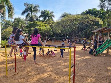 Mais De Mil Pessoas Visitaram O Parque Ecol Gico Em Novo Momento