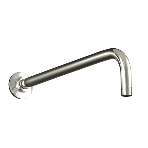 Kohler Shower Arm In Vibrant Polished Nickel K 10124 Sn The Home Depot