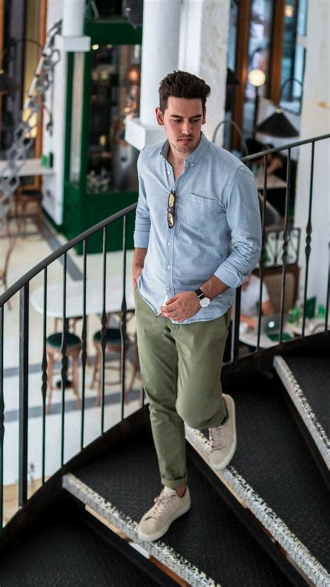 Arriba Imagen Green Pants Outfit Male Abzlocal Mx