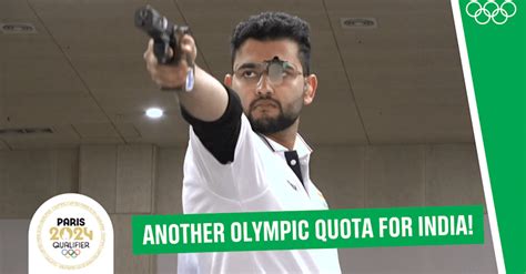 Watch Anish Bhanwala Obtain An Olympic Quota At Asian Shooting