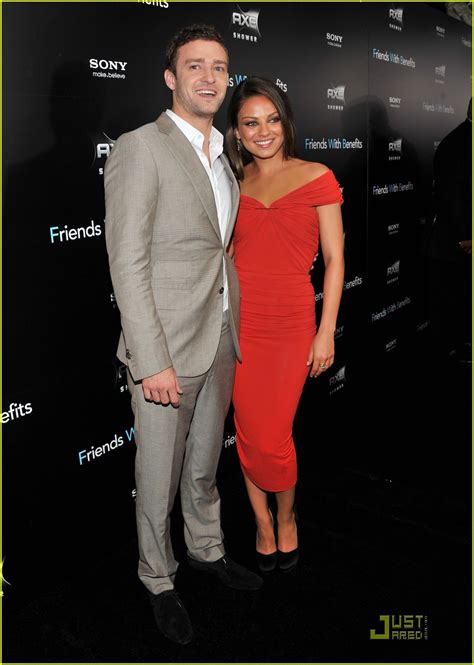 Mila Kunis Justin Timberlake Friends With Benefits Premiere