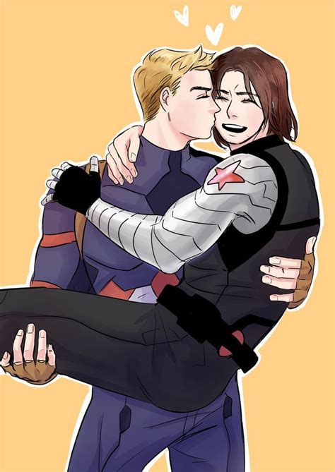 ㅇ시 Yancykm Twitter Stucky Fanart Stucky Captain America And Bucky