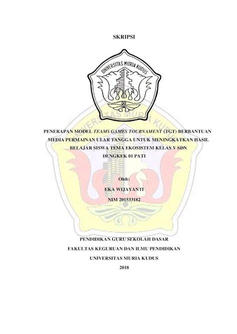 PDF SKRIPSI Eprints Umk Ac Ideprints Umk Ac Id 11266 1 Halaman