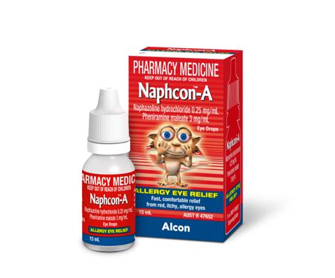 Naphcon® A Allergy Antihistamine Eye Drops And Redness Reliever