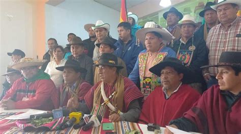 Confederación Sindical Única de Trabajadores Campesinos amenaza con