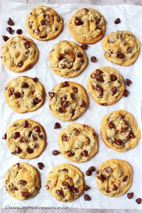 Eggless Chocolate Chip Cookies Aromatic Essence